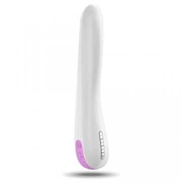 Vibrador F6 OVO Branco e Rosa