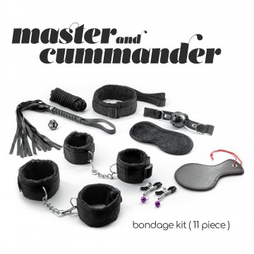 Kit Bondage Master & Cummander com 11 Peas Crushious