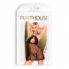 Foto 2: Camisa de Noite e Tanga Libido Boost Penthouse Preta 36-38 S/M