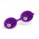 Foto 2: Bola Kegel de Silicone Dupla Roxa