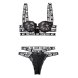 Foto 5: Conjunto Suti� e Tanga ''Not Your Bitch'' 36-38 S/M