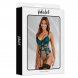 Foto 2: Body Renda (Turquesa) com Ligas 36-38 S/M